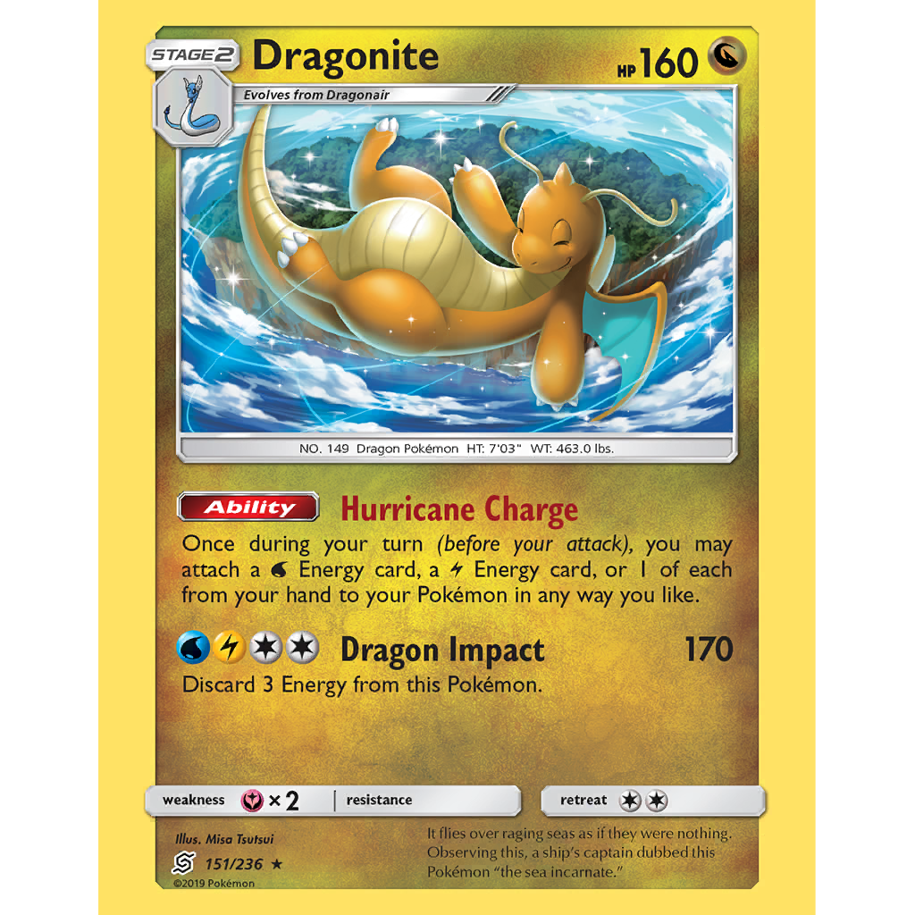 Dragonite (UNM 151/236) - Sun & Moon - Unified Minds
