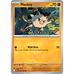 Mankey (sv2P 38/71) - Snow Hazard | Japanese Cardex | Card