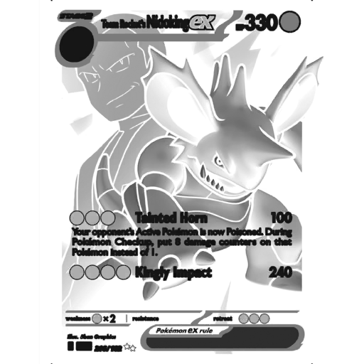 Team Rocket's Nidoking ex (DRI 216/182) - Destined Rivals