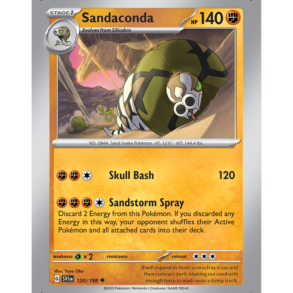 Sandaconda (SVI 120/198) - Scarlet & Violet | International