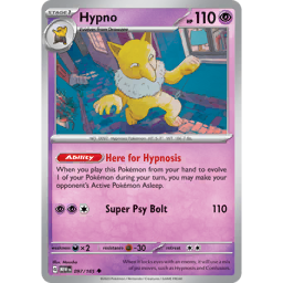 Hypno (sv6a 17/64) - Night Wanderer | Japanese Cardex | Card
