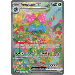 SR 海外版 英語版　Stellar Crown VENUSAUR 2024 POKEMON STELLAR CROWN SCR EN #1 VENUSAUR ex PSA 8 POP