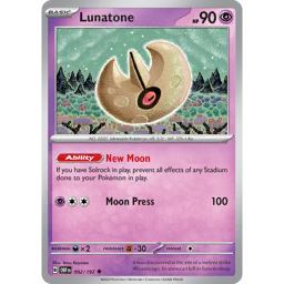 ポケモンカード　Moon Lunatone (m1L 26/63) - Mega Brave | Japanese Cardex | Card
