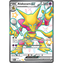 Alakazam Master Ball 059/187 Sv8a Carta Pokemon Giapponese Terastal Festival Ex