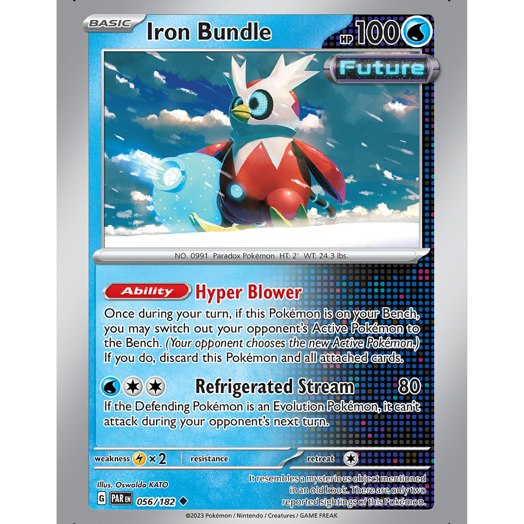 ポケットモンスター バイオレット+ Iron Bundle (PAR 56/182) - Scarlet & Violet - Paradox Rift