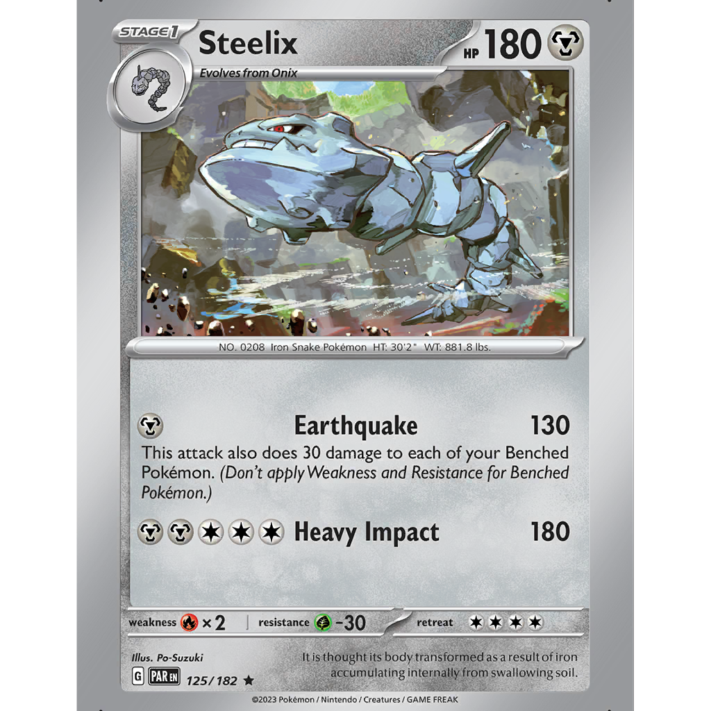 Steelix (PAR 125/182) - Scarlet & Violet - Paradox Rift