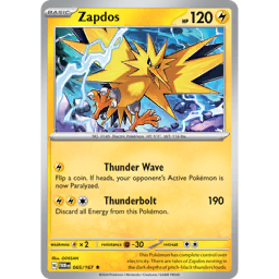 ポケモンスクラッチ サンダー 145 RR サンダーex 145/165［SV2a