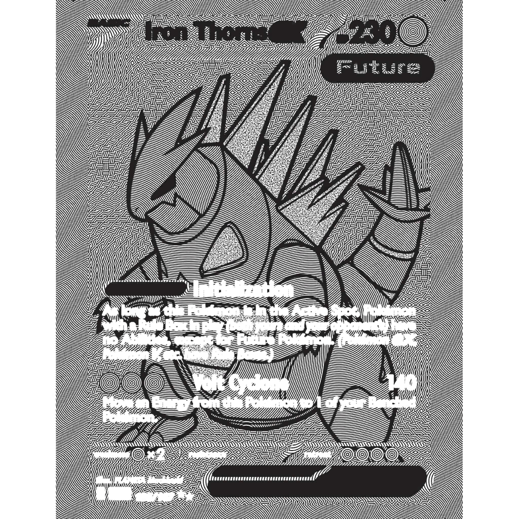 Iron Thorns ex (TWM 196/167) - Twilight Masquerade | International