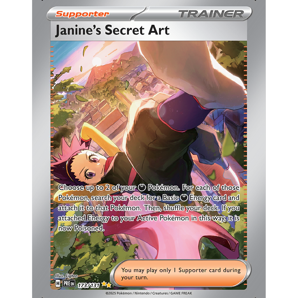 Janine's Secret Art (PRE 173/131) - Prismatic Evolutions