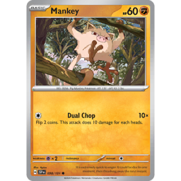 Mankey (sv2P 38/71) - Snow Hazard | Japanese Cardex | Card