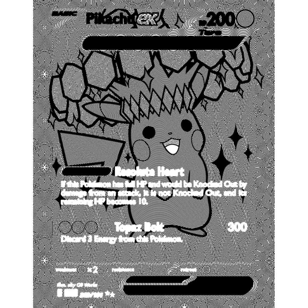 Pikachu ex sar 英語版 ピカチュウex 海外版 英語版 Pikachu ex - 063/193 -【Card Chicken】