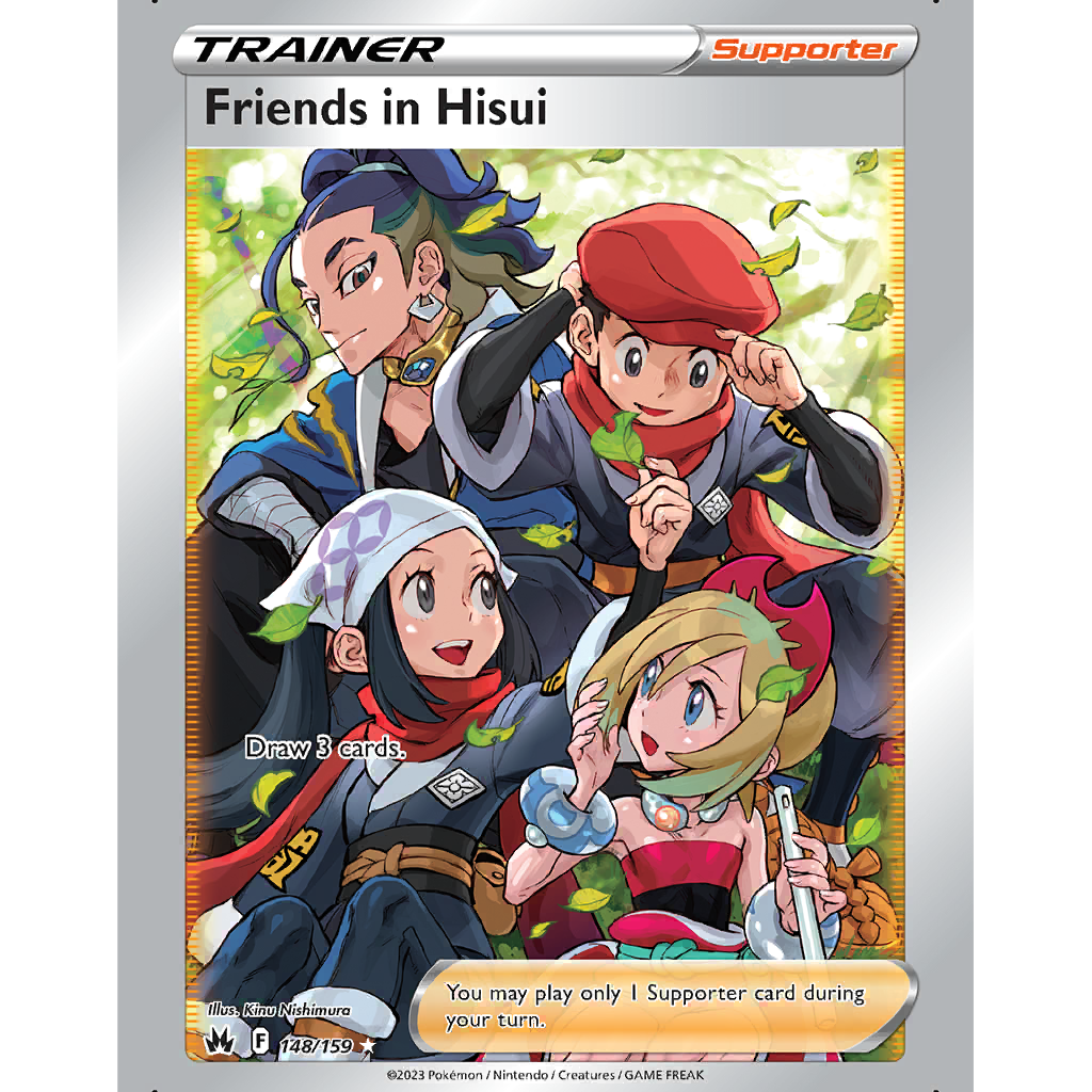 Friends in Hisui (CRZ 148/159) - Crown Zenith | International