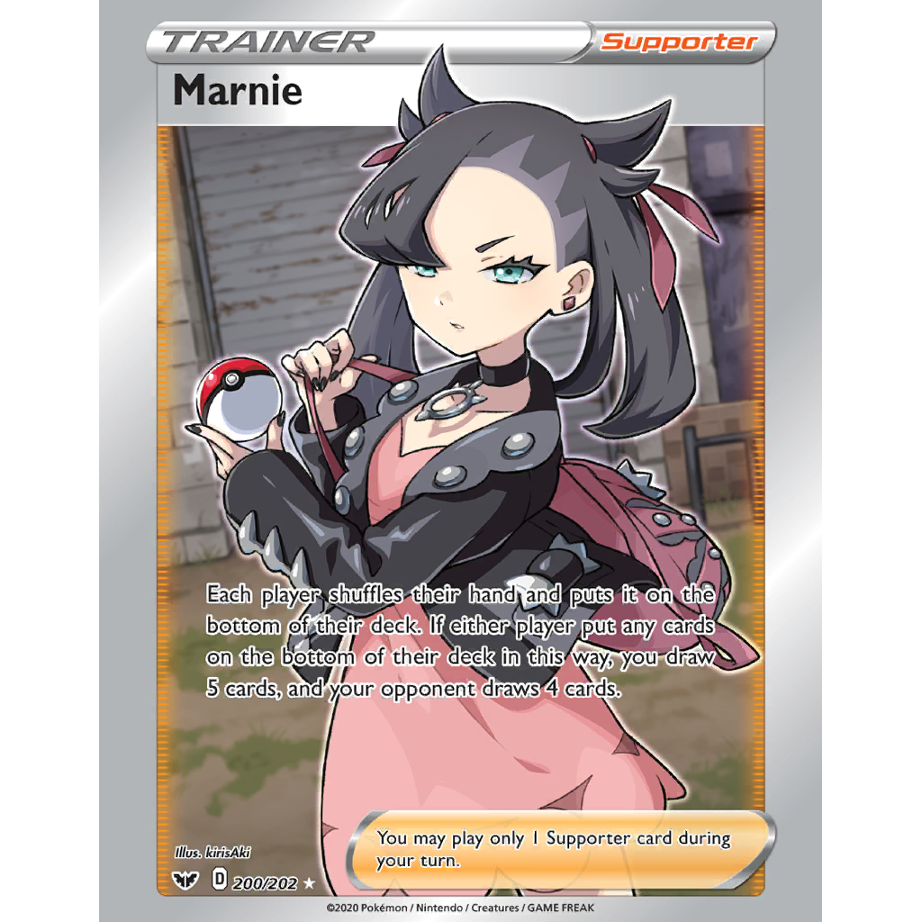 Marnie (SSH 200/202) - Sword & Shield | International Cardex