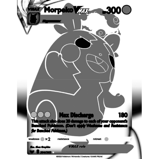 Morpeko VMAX (SSH 204/202) - Sword & Shield | International Cardex