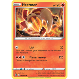 Heatmor #631 | Pokédex | Pokéos