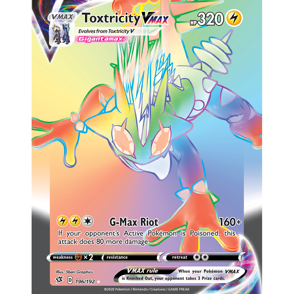 Toxtricity VMAX (RCL 196/192) - Sword & Shield - Rebel Clash