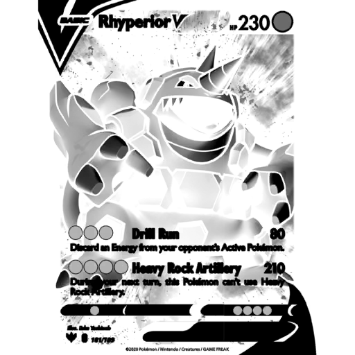 Rhyperior V (DAA 181/189) - Sword & Shield - Darkness Ablaze