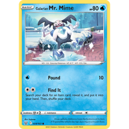 Galarian Mr. Mime (s5R 20/70) - Rapid Strike Master | Japanese