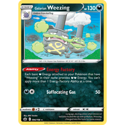 Galarian Weezing (CRE 96/198) - Sword & Shield - Chilling Reign
