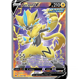 Zeraora V (SIT TG016/195) - Sword & Shield - Silver Tempest