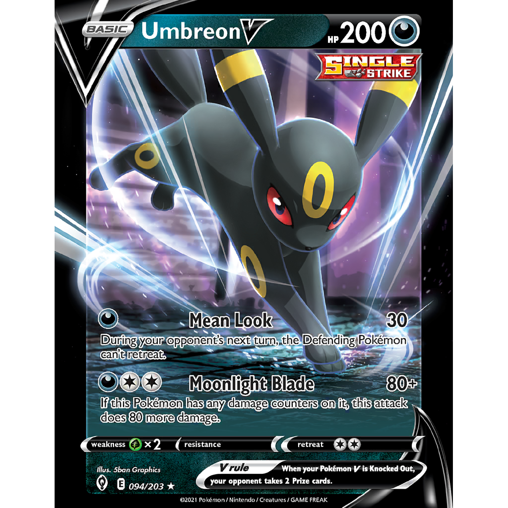 Umbreon VMAX 310 HP シングルストライク Umbreon VMAX - SWSH07