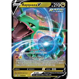 Rayquaza V (CRZ 100/159) - Crown Zenith | International