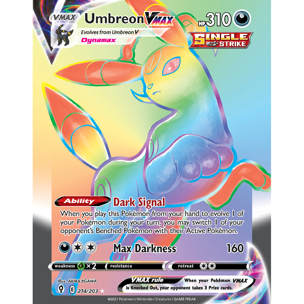 Umbreon VMAX (EVS 215/203) - Sword & Shield - Evolving Skies