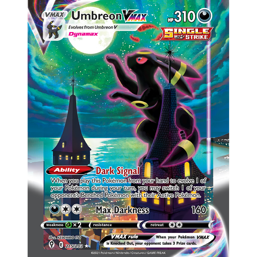 Umbreon VMAX (EVS 215/203) - Sword & Shield - Evolving Skies Umbreon VMAX (EVS 215/203) - Sword & Shield - Evolving Skies