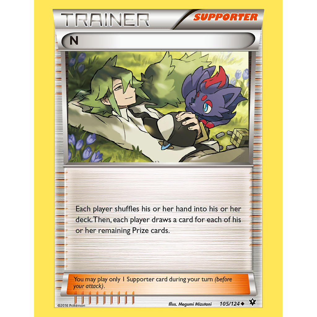 N (FCO 105/124) - XY - Fates Collide | International Cardex | Card