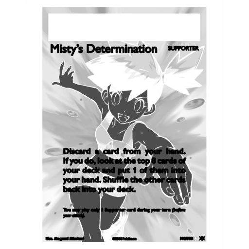 Misty's Determination (EVO 108/108) - XY - Evolutions