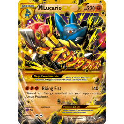 美品MルカリオEX THE BEST OF XY 176/171 M Lucario EX 176/171 Sm: the Best of Xy Regular (Japanese) for
