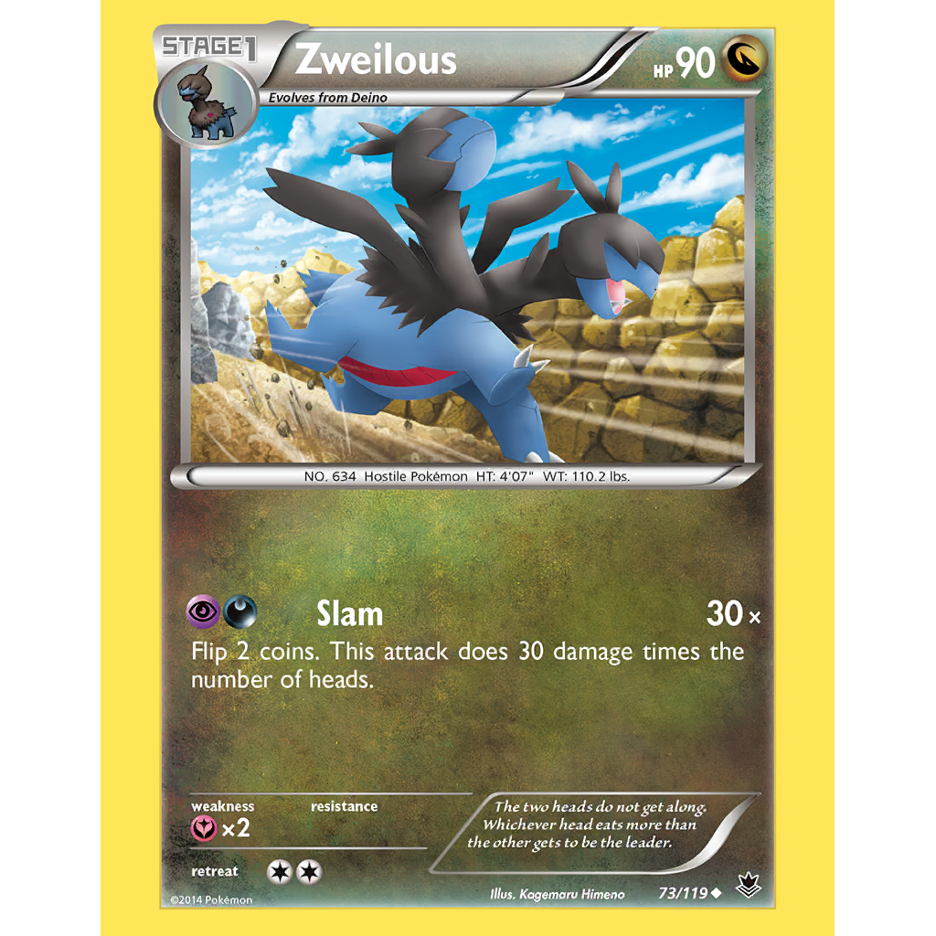 Hydreigon (PHF 74/119) - XY - Phantom Forces | International