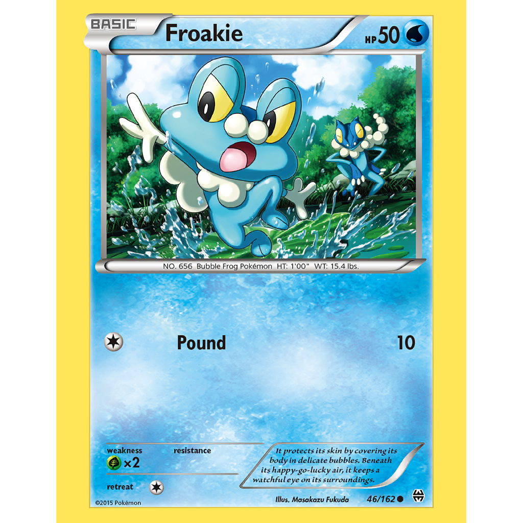 FUKAページ Froakie (BKT 46/162) - XY - BREAKthrough | International Cardex