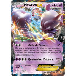 Mewtwo ex (XY8 65/59) - Red Flash | Cardex japonês | Banco