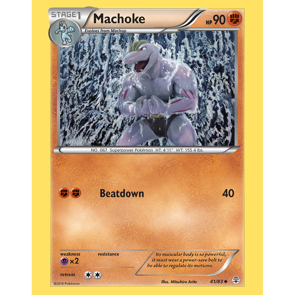 Machoke (GEN 41/83) - Generations | International Cardex | Card