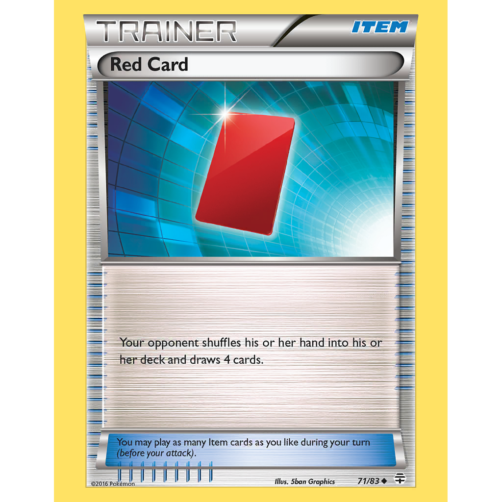 Red Card (GEN 71/83) - Generations | International Cardex | Card