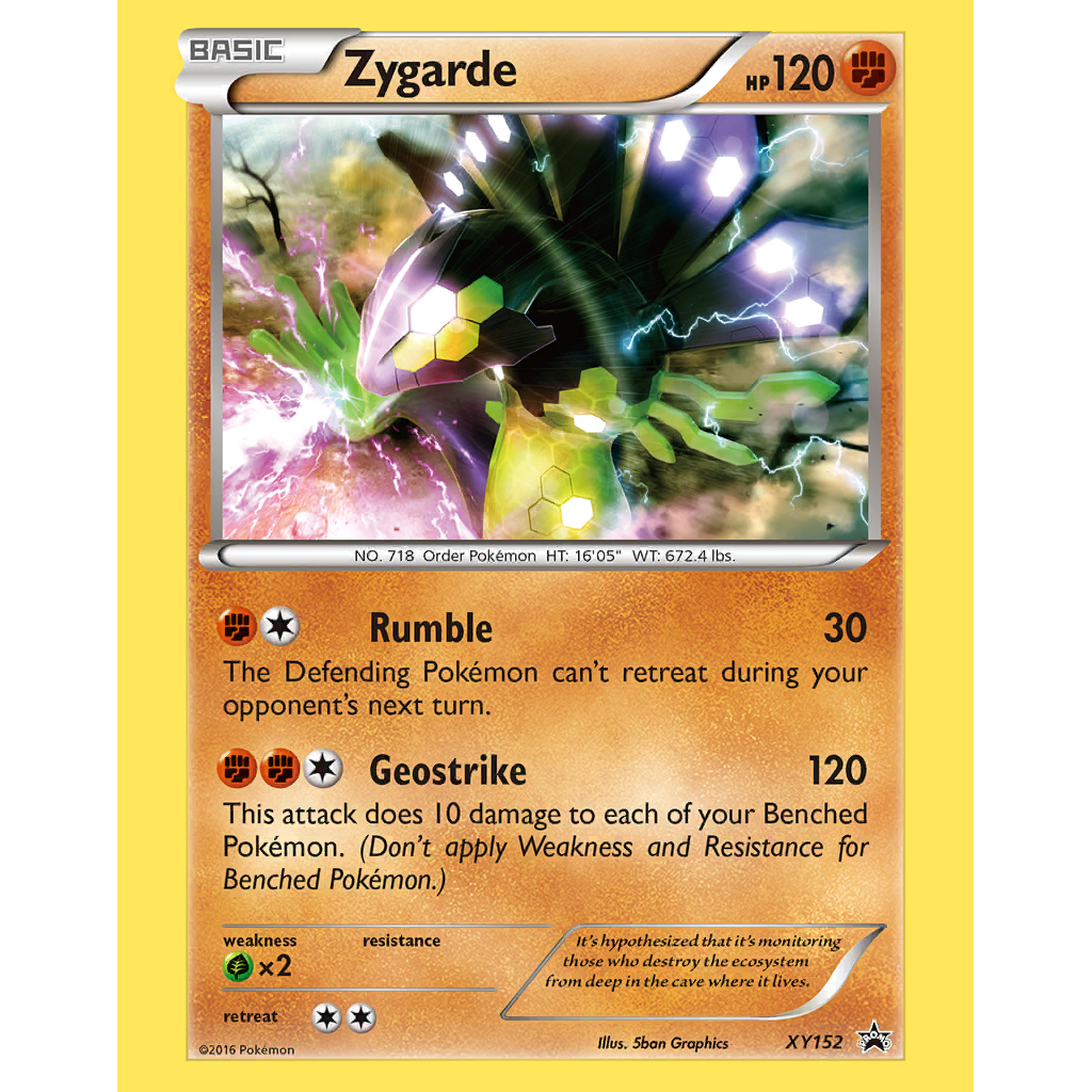 Zygarde (XYP 152/211) - XY Black Star Promos | International