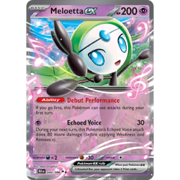 Meloetta (Aria Forme) ex (BLK 44/86) - Black Bolt | International
