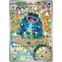 Seismitoad (sv11B 109/86) - Black Bolt | Japanese Cardex | Card