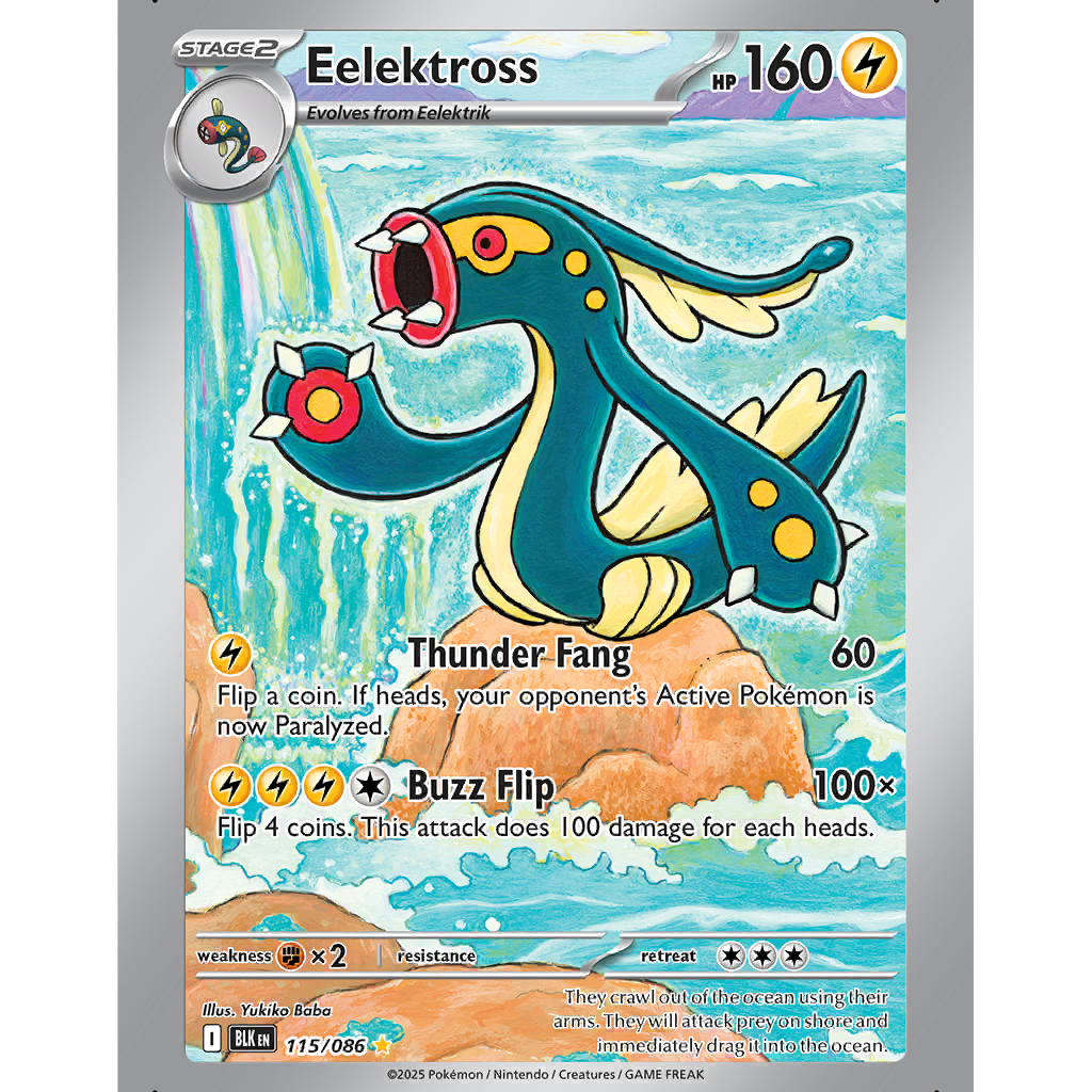 Eelektross (BLK 115/86) - Black Bolt | International Cardex | Card