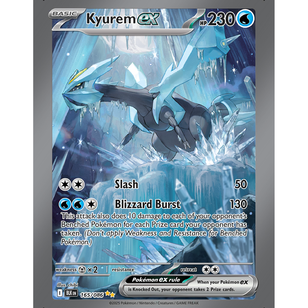 Kyurem ex (BLK 165/86) - Black Bolt | International Cardex | Card