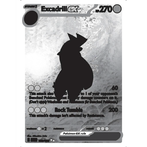 Excadrill ex (BLK 168/86) - Black Bolt | International
