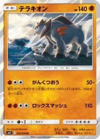 Terrakion (PROMO 360/407) - SM-P Promotional cards | Japanese