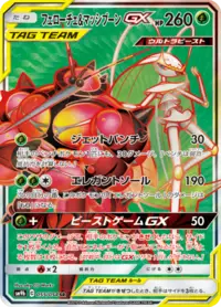 Pheromosa & Buzzwole Tag Team GX (sm12a 1/173) - TAG TEAM GX