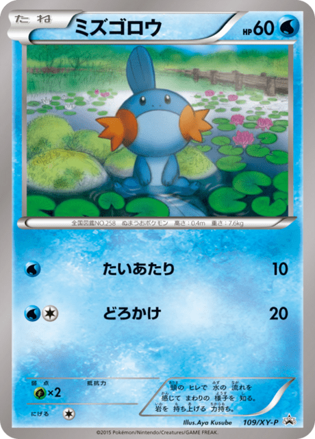 ミズゴロウ (PROMO 109/298) - XY-P Promotional cards | 日本の