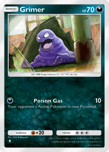 Grimer (A1 174/226) - Genetic Apex | TCG Pocket | Card Database +