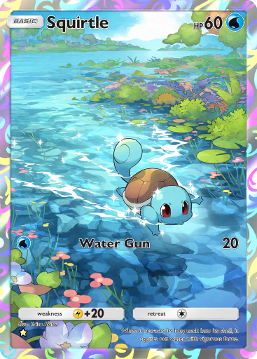 ゼニガメ (A1 232/226) - 最強の遺伝子 | ポケポケ | カード
