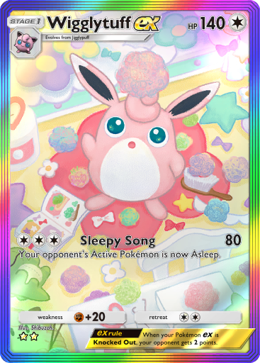 Wigglytuff ex (A1 279/226) - 最強の遺伝子 | ポケポケ | カード