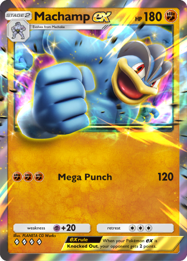 Machamp ポケモンカード 100 HP 1995, 96, 98 MACHAMP POKEMON STAGE II EXCELLENT CONDITION