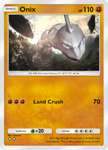 Onix (GS 50/96) - Gold, Silver, to a New World | Japanese Onix (GS 50/96) - Gold, Silver, to a New World | Japanese